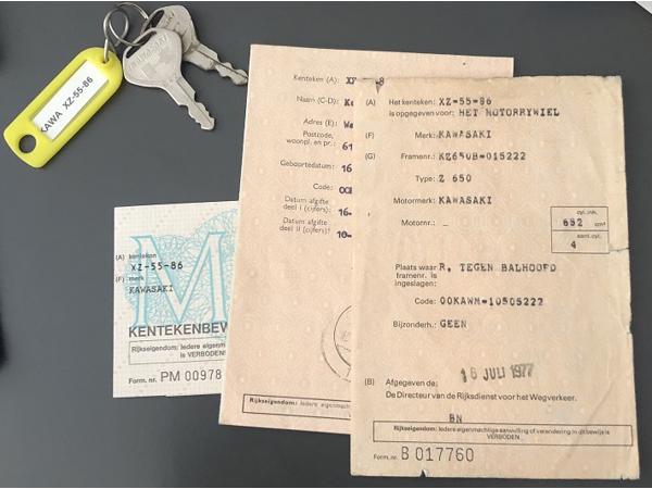 Kawasaki Z 650 B 1977